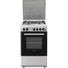 De'Longhi DL554EX cucina Elettrico Gas Acciaio inox