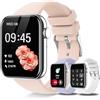 HXQHSTBG Orologio Smartwatch Donna,Fitness Smart Watch Chiamate Bluetooth, Pedometro,SpO2, Notifiche, Activity Tracker,Impermeabil, Monitor del Battito Cardiaco,per Android iOS