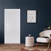 Leroy Merlin Porta battente RANK bianco L 80 x H 210 cm reversibile