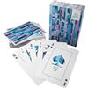 Bullets Playing Cards Carte da Gioco Bullets, Carte Dazzle, Cardistry, 52 Foglie Compresi 2 Jolly, Carte Magiche (Blu)