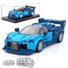 Mould King 27001 Technik Speed Champion - Set di mattoncini da costruzione con vetrina acrilica Vision GT per auto da corsa, set da costruzione per adulti e bambini (336 pezzi)