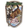 Open Road Brands Remington Ammunition Deer Metal Sign - Vintage Remington Wall Decor for Garage or Man Cave