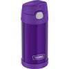 THERMOS Kids FUNTAINER STRAW BOTTLE 0,35 l, thermos per bambini, in acciaio inox, con cannuccia, 12 h freddo, assolutamente denso, per scuola, asilo, pausa