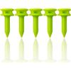 SZXMDKH Tee da golf in plastica, 25 mm, piccoli, verdi (100 pezzi)