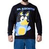 BlueY Felpa Uomo, Felpe Uomo Bandit, Maglione Uomo Cotone, Maglia Manica Lunga, Blu M