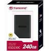 TRANSCEND ESD230C SSD 240GB ESTERNO USB 3.1 TIPO C NERO