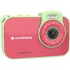 AgfaPhoto Fotocamera impermeabile per bambini rosso