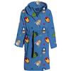 hermet accappatoio in spugna bambina bambino DISNEY MARVEL fantasie assortitr (avengers, 6/7 anni)
