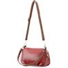 HAWEE Donna Borsa a Tracolla per Cellulare in Morbida Pelle PU Borsetta con Tracolla Piccola Borsa per Telefono Cellulare Moda Borsa a Mano per Lavoro Shopping Vita Quotidiana, Rosso