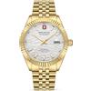 Swiss Military Hanowa Orologio automatico da uomo Master Diligenter 41 mm diametro data vetro zaffiro, gold