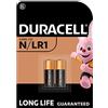Duracell Batterie Specialistiche alcaline N da 1,5V (confezione da 2) (E90 / LR1), adatte all'uso in torce, calcolatrici e fanali per biciclette