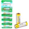 yefix Batterie Alcaline 27A 12V, Set da 5 Batterie per Telecomandi Cancelli, Garage