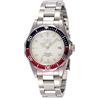 Invicta Pro Diver Orologio da in acciaio inossidabile con movimento Quarzo - 37mm, Argento / Bianco