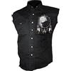 Spiral Wolf Chi Uomo Camicia Maniche Corte nero XL 100% cotone Regular