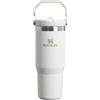 Stanley Flip Straw Tumbler 1.0 Borraccia Con Cannuccia 0.89L - Fredda Per 12 Ore - Borraccia Termica Senza BPA - Bottiglia Acqua Facile Da Trasportare - Lavabile In Lavastoviglie - Frost