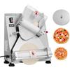 VEVOR Sfogliatrice per Pizza, Pressa Automatica in Acciaio Inox da 76,2-355,6 mm Spessore Regolabile, Macchina per Pasta Elettrica Commerciale da 370 W, 260 Pezzi all'Ora, con Coperchio