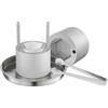 VEVOR Pressa per Cubetti di Ghiaccio 65mm, Stampo per Cubetti di Ghiaccio Rotondi in Alluminio Aeronautico, Pressa per Cubetti di Ghiaccio con Vassoio Antigoccia Pinze Bevande Cocktail Whisky Bar