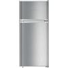Ⓜ️🔵🔵🔵 LIEBHERR CTele 2131 - Frigorifero doppia porta, GARANZIA 10 ANNI INCLUSA* originale LIEBHERR, frigo-congelatore automatico con SmartFrost, color acciao inox, 124 x 55 cm, Nuova classe E