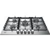 Hotpoint Ariston Piano cottura a gas PPH 75G D/IX. Colore del prodotto: Acciaio inox, Posizionamento dell'apparecchio: Da incasso, Dimensione della larghezza del piano cottura: 73 cm. Tipo di controllo: Manopola, Posizione d... - 869991598520 - PPH75GD/IX