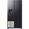 Samsung Frigorifero Side by Side RS70F65KEF/EF con Dispenser Acqua/Ghiaccio, Wifi con AI Energy Mode, Total No Frost, SpaceMax, 635 L, LxAxP: 91,2 x 178,4 x 72,6 cm, Antracite