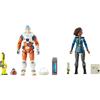 Disney Pixar's Lightyear Alisha Hawthorne e Buzz Lightyear Action Figure, posabile, confezione da 2, per bambini dai 4 anni in su