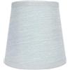 Mikikit Paralume Mesone Kit Piccoli Paralumi Lampadario Tavolo Piccolo Paralume Lampadine Lampade a Sospensione Moderno Luci Led Per Camera Da Letto Leggero Copertina Botte Stoffa Bianca