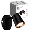 V-TAC VT-806 6W LED WALL LAMP COLORCODE:3000K BLACK