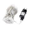 Brightium Luci piatte per tende con batteria 3AA, bianco caldo, 2 m x 2 m, ideali per decorare eventi e creare ambienti accoglienti.
