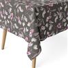 ECOMMERC3 Tovaglia antimacchia in cotone rettangolare 260x140 Olga Magenta | Per il tavolo allungato, antimacchia, non assorbe i liquidi, si lava in lavatrice a freddo