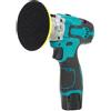 KOZWAY Kit for lucidatrice elettrica a Batteria Lucidatura for Auto Detergente for ceretta Azione orbitale Levigatrice a 5 velocità Lucidatura
