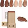 Mciluyaiio Skween Serum Boosted Hydration Beauty Balm, Beauty Balm Serum Boosted Skin Tint, Fondotinta in stick, Siero idratante colorato solido Contour Stick, Fondotinta viso in stick per donne idrata (02#)