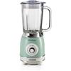 Ariete 583, Frullatore Vintage con tazza in vetro da 1,5 Litri, 4 Lame in Acciaio Inox, 4 Velocità + Pulse,1000 Watt, Verde