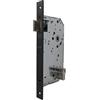 Tesa Assa Abloy 2037F60NE Serratura Da incasso Per Porte In Legno Firewall Con Cilindro Nero Ingresso 60 mm/Frontale Quadrato2037F