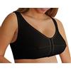 SCUDOTEX Reggiseno Raddrizzaspalle, Coppa C, Nero, Taglia 4