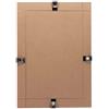 EffeDecor - Cornice a Giorno Lastra in Crilex e Supporto in Mdf Espositore Porta Foto per Poster,Puzzle,Foto,Magliette,Laurea,Diploma da Parete (Trasparente, 60x80 cm)