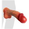 DEOLIKSEXR Dildo Realistico 20 cm Silicone Liquido Dildo Anale Sex Toys Vene Fallo Gigante con Forte Ventosa Punto G Pene Finto Giocattoli Sessuali per Giochi Vaginali e Anali, L