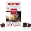 Kimbo, Macinato Fresco, 30 Capsule Caffè in Alluminio Compatibili Nespresso®* Original®*, Miscela Forte e Corposa, Intensità 11/13, Tostatura Scura, 1 Pack da 30 Capsule