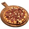 Husalsea Taglieri In Legno Legno Di Acacia Tagliere Pizza Rotondo Con Manico Tagliere Legno Piatto Per Pizza Bistecca Sushi Torta Tagliere In Legno Antiscottatura Tagliere Da Cucina 30 X 40 X 1,5 cm