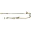 TRIXIE V-Leine Soft Rope, XS-S, 2 m/6 mm, grigio chiaro, guinzaglio regolabile per cani di piccola taglia in rugiada intrecciata, regolabile in 3 posizioni, lunghezza - 1985219