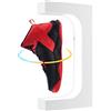 DIDWI Espositore per scarpe galleggiante, supporto per scarpe levitante con luce a LED rotante a levitazione magnetica per regalo, decorazione per la casa, collezionisti di scarpe, mostre