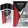 Rexona Deodorante Sport Intense Uomo Antitraspirante Massima Protezione Efficace contro Sudorazione Eccessiva Formula Dermatologicamente testata Protezione 96h Stick 45ml
