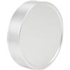 ciciglow Copriobiettivo per Fotocamera Istantanea, per Mini 99 Cappello Protettivo per Obiettivo per Fotocamera Istantanea Antigraffio Copriobiettivo Portatile e Leggero (SILVER)