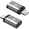 SRLWMYI Adattatore Lightning su USB C 2Pack Lightning Stick Adattatore compatto USB 3.0-OTG, supporta tastiera MIDI, mouse, lettore di schede, trasferimento dati e sincronizzazione