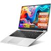 Ekonavi Portatile PC da 15,6 pollici Celeron N4000, Notebook 8 GB RAM LPDDR4 SSD 256 GB FHD 1920 * 1080, Computer Portatile con USB 3.0, WiFi, mini HDMI, BT4.2, Laptop supporta espansione SSD 1 TB