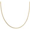 SINGULARU - Collana Cord. Acciaio con Finitura Placcata Oro 18Kt. Catena con Lunghezza Regolabile 45 cm. Gioielli da Donna