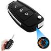 UYIKOO Telecamera Spia Nascosta, Mini Telecamera Nascosta Chiave Auto Micro Spy Cam 1080P HD Microcamera Spia con Rilevamento del Movimento Visione Notturna