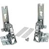 LUTH Premium Profi Parts Set di cerniere per porte compatibile con Bosch Siemens Neff Aeg Constructa Balay 00481147 481147 per frigoriferi, congelatori e combinazioni frigo-congelatore
