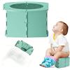 BAOSROY Pieghevole WC per Bambini,Sedile Portatile Vasetto per Bambini,Sedile WC Pieghevole per Bambini,Toilette Pieghevole per Bambini,Vasino Portatile per Bambini da Viaggio,Sedile WC Vasino Portatile