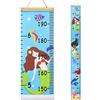 HIFOT Bambini Altezza Crescita Grafico misurazione, Sirena Cartone Animato Tela Decorazioni Cameretta Bimba Parete Sospeso Righelli per Bambini Ragazze Della Camera 190 cm * 20 cm