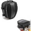 evomosa Sacchetto posteriore del sedile del motociclo impermeabile di grande capacità della coda del motociclo universale del bagaglio della sella Bag posteriore